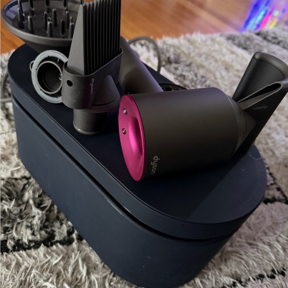Dyson Black and Pink Hair Styling Set